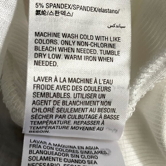 White 100% Linen Shirt Blouse by INC International Concepts-Size 3X - Picture 8 of 13